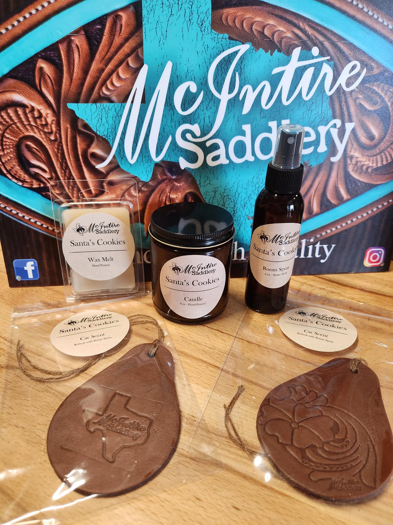 McIntire Saddlery Santa Cookie Wax Melt