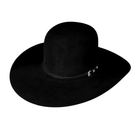 Rodeo King 100X Black 4 1/2" Felt Hat - Crazy House Western Wear