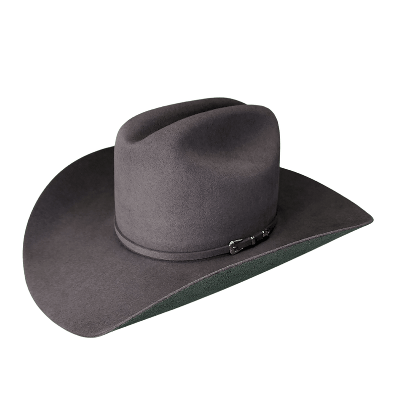 Rodeo King 5X Slate 4 1/4" Felt Hat - Crazy House Western Wear
