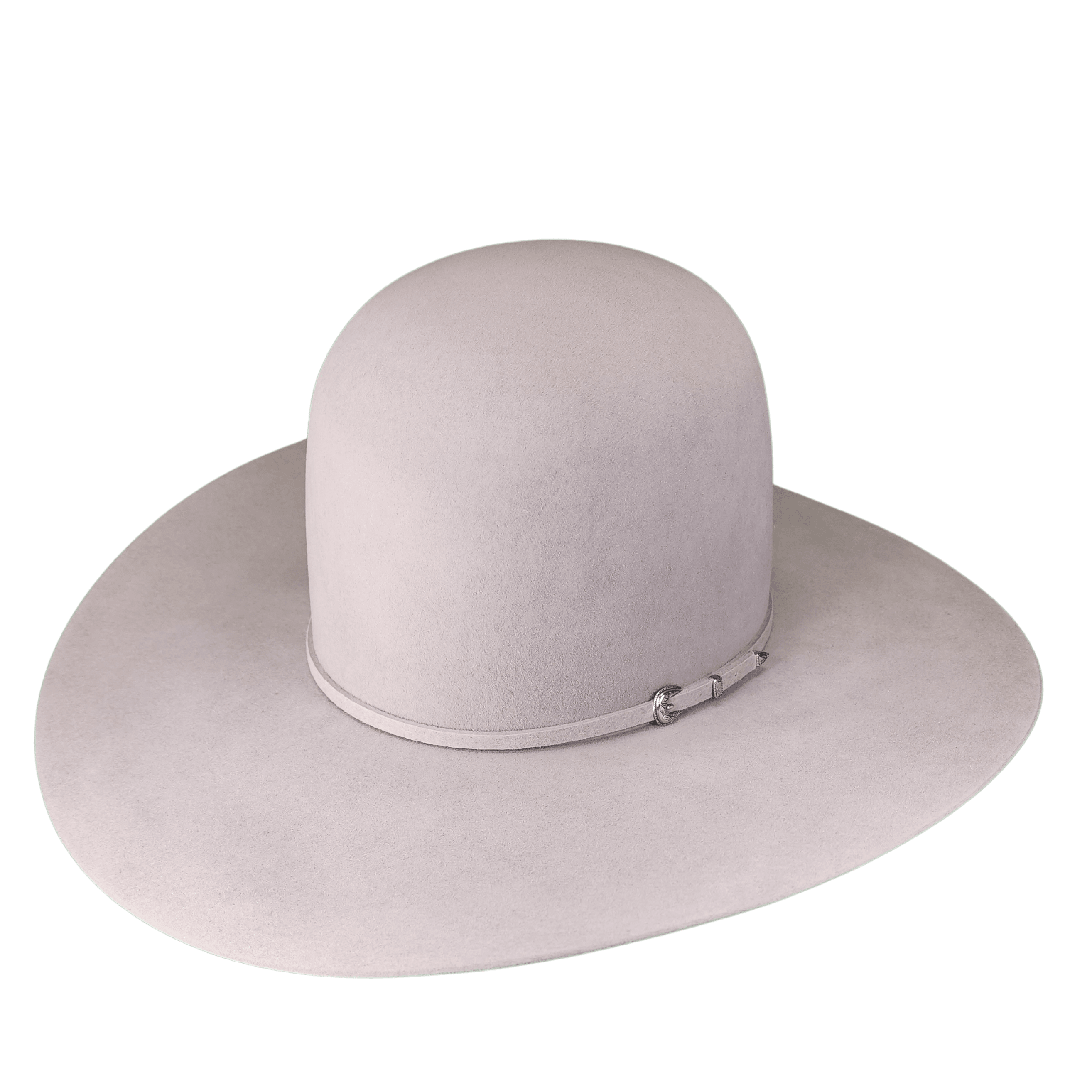 Rodeo King 7X Silver Belly 4 1/2" Felt Hat - Crazy House Western Wear