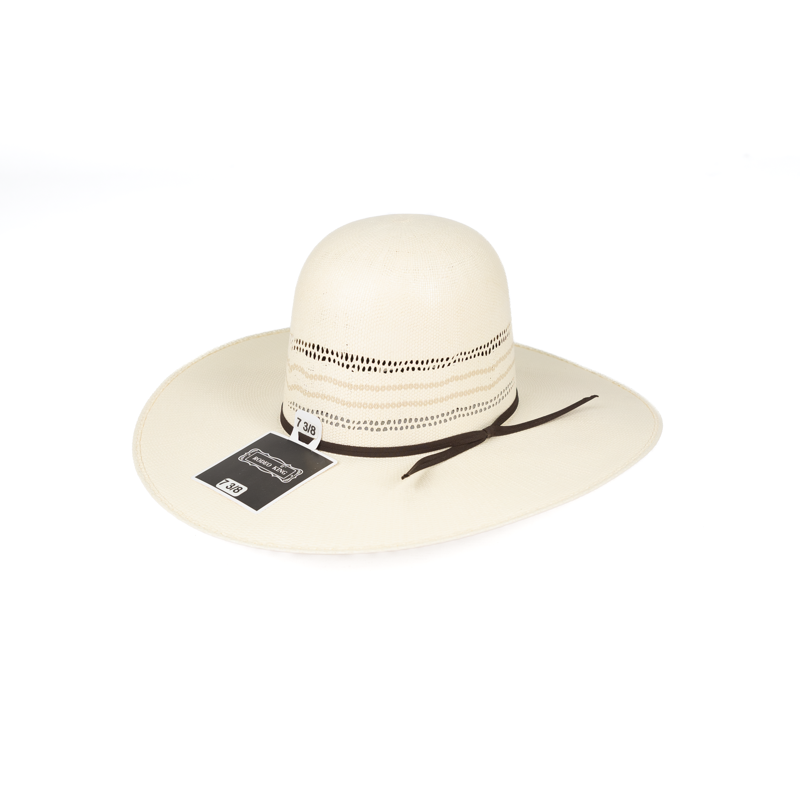 Rodeo King Highway 4.5" Bangora Straw Hat