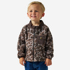 Burlebo Boy's Mallard Mayhem Camo Microfleece Y-MICFZJ-MMAYC-B