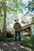 Burlebo Boy's Full Zip Jacket Rocky Mountain Camo Y-RMSFZ