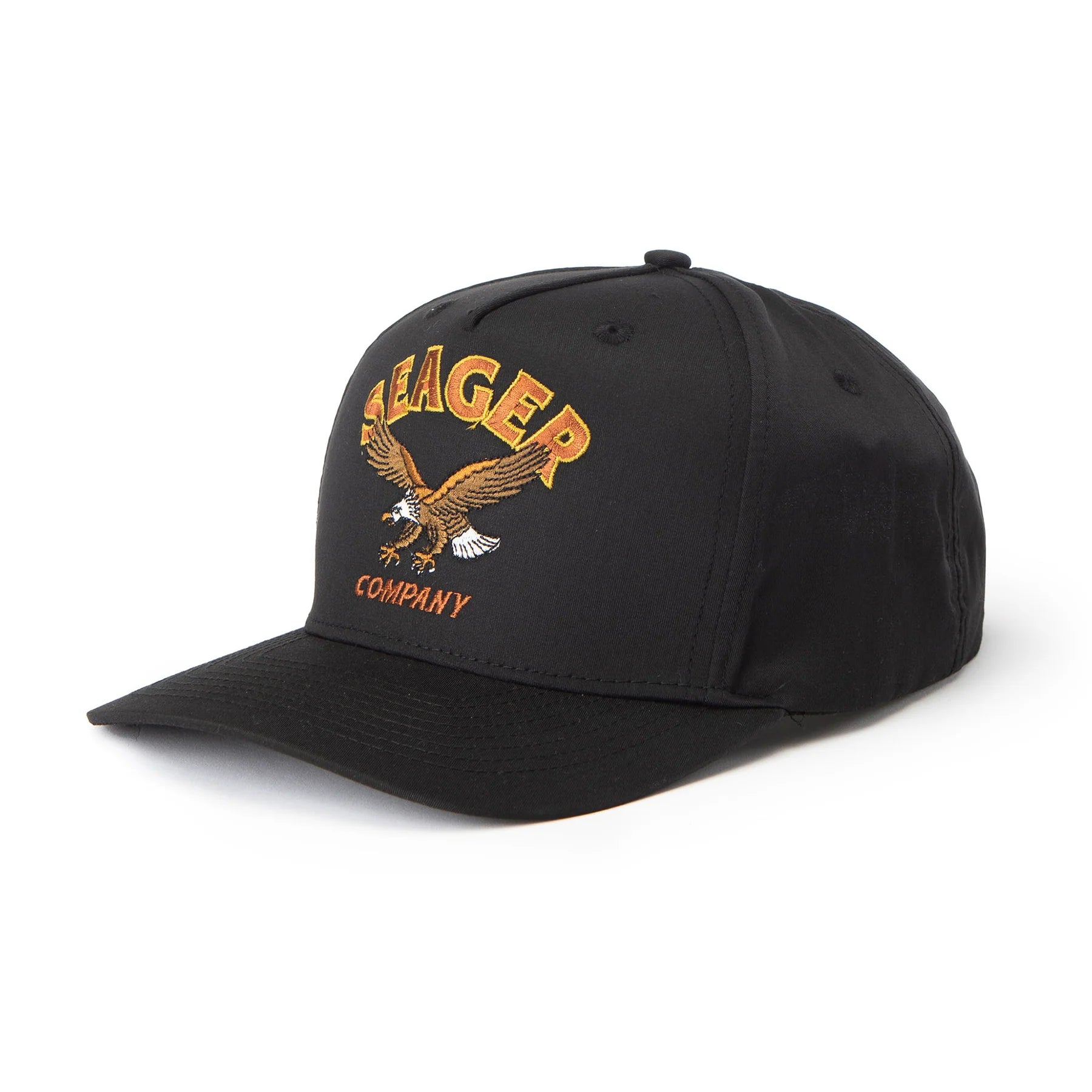 Men's Seager Bradley Snapback MHS23BRADBLK - Crazy House Western Wear