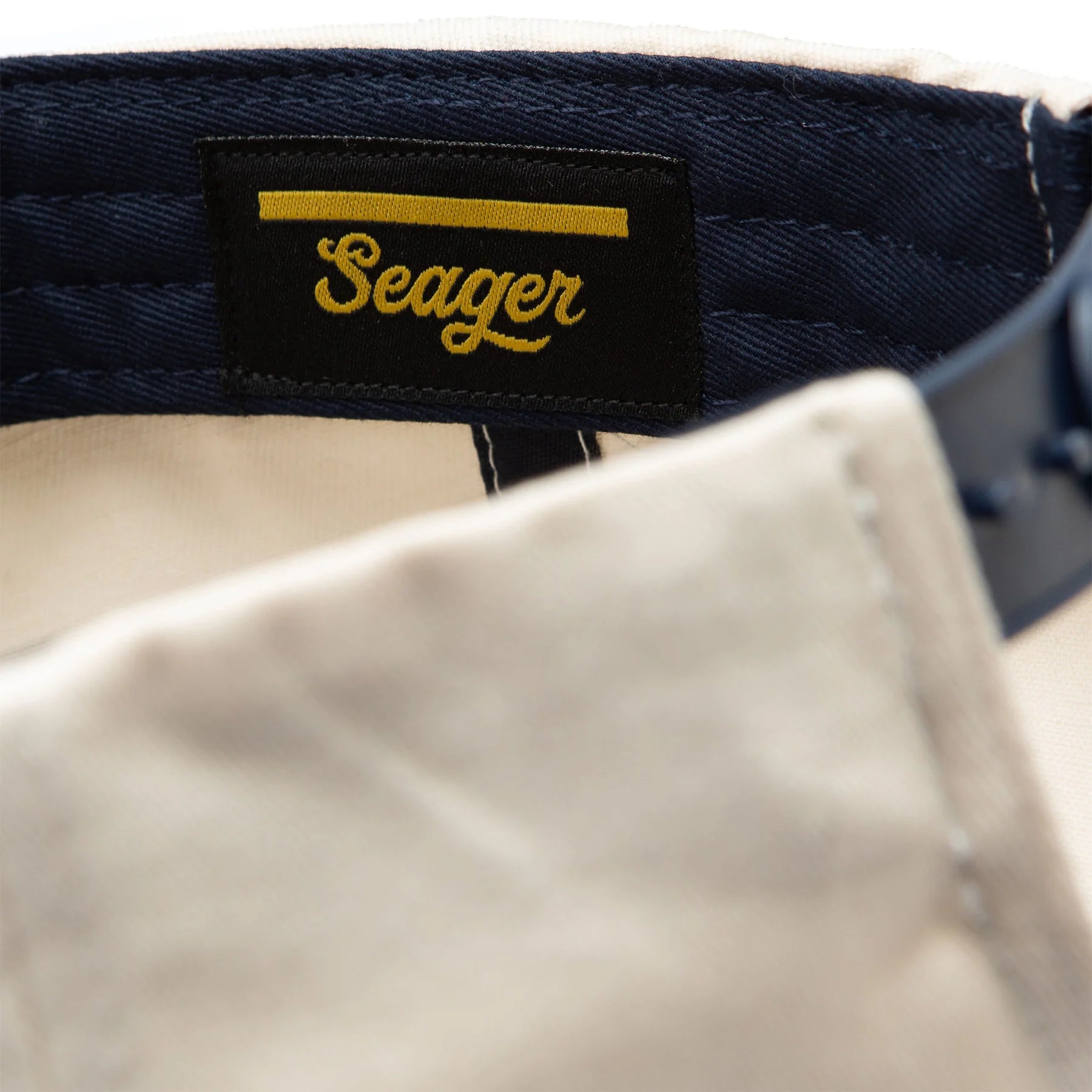 Men's Seager Branded Snapback MHS23BRANDNVY - Crazy House Western Wear