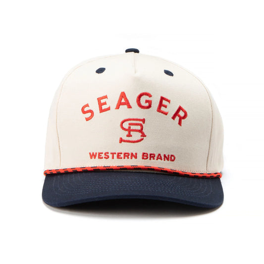 Men's Seager Branded Snapback MHS23BRANDNVY