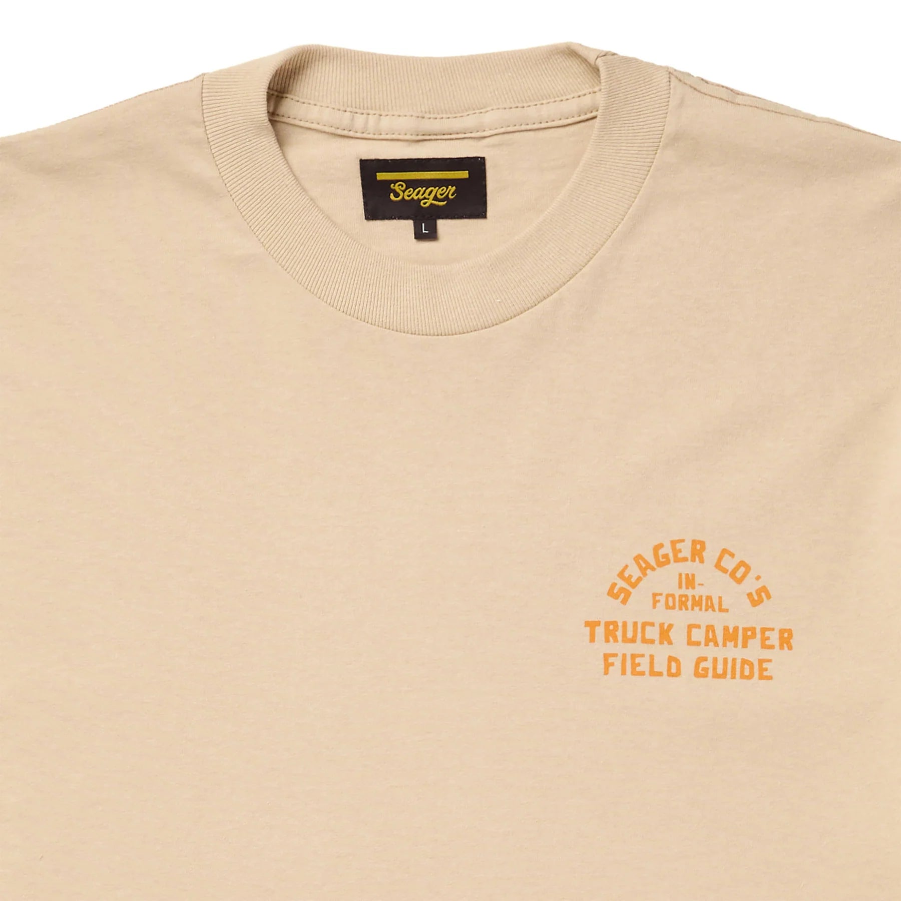 Men's Seager Informal Truck Guide Tee MTSP25TGUIDECRM - Crazy House Western Wear