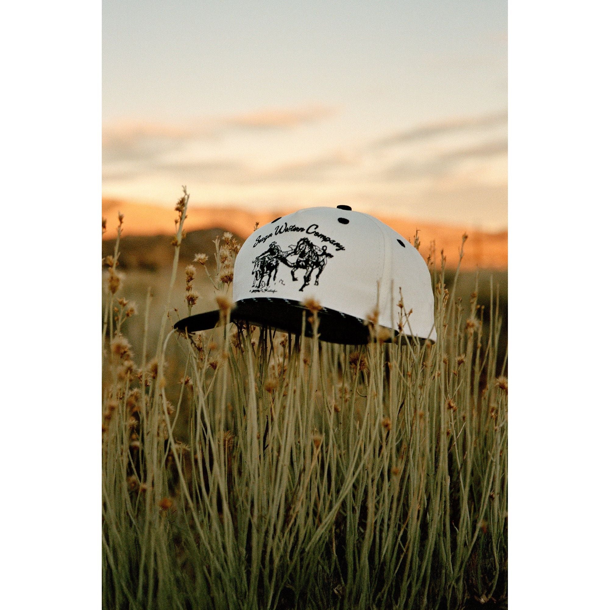 Men's Seager Los Rios Canvas Snapback MHSP25LOSRIBCRM - Crazy House Western Wear