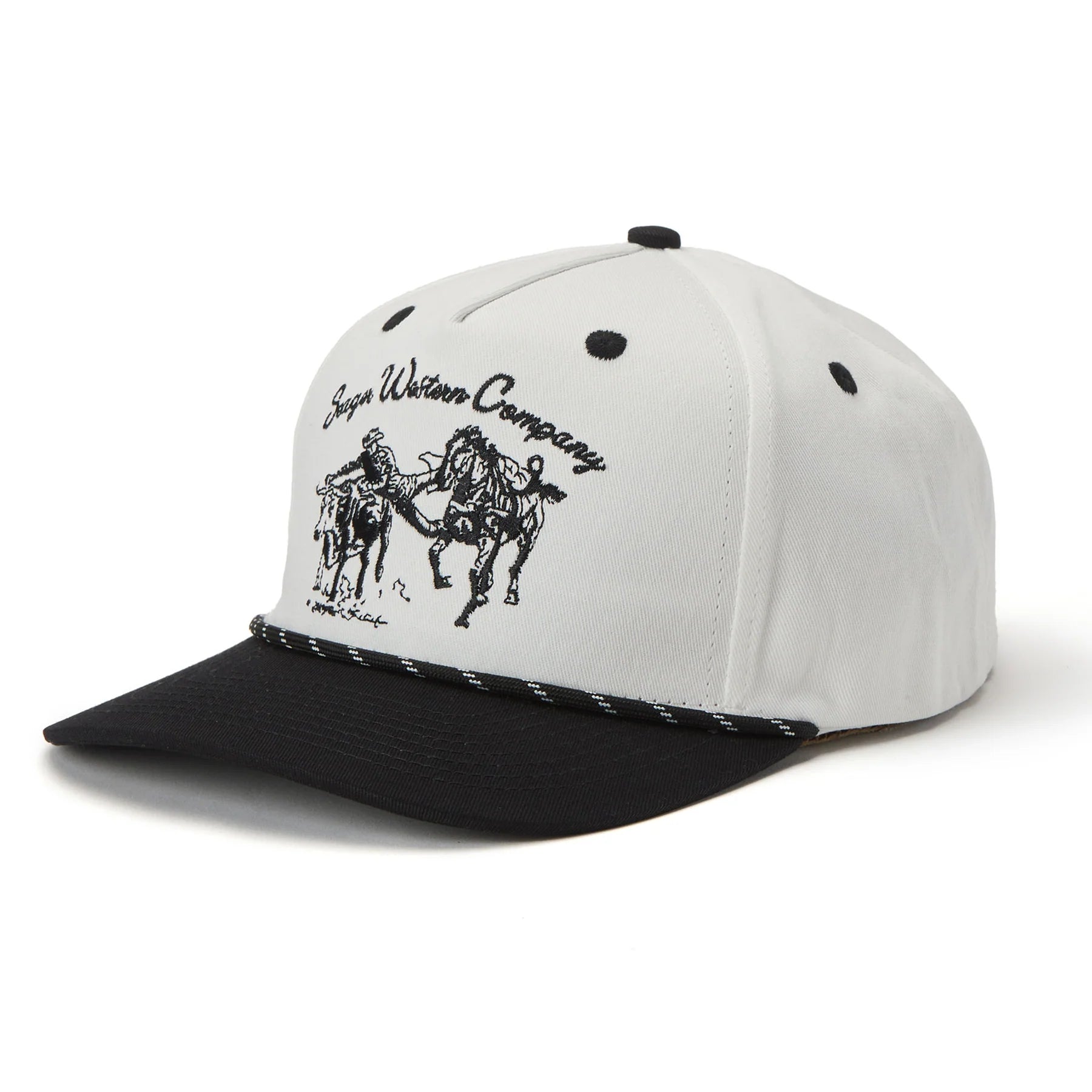 Men's Seager Los Rios Canvas Snapback MHSP25LOSRIBCRM - Crazy House Western Wear