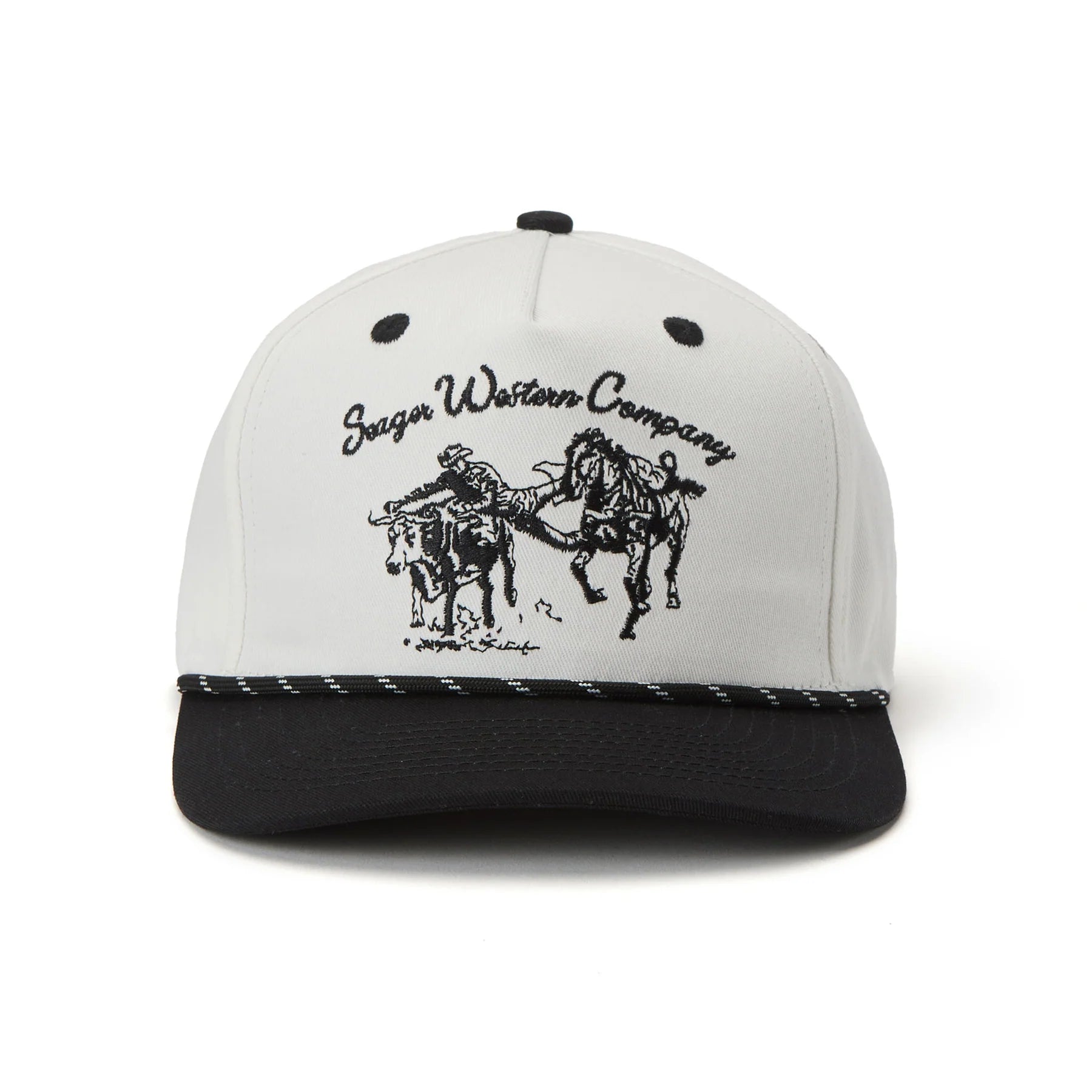 Men's Seager Los Rios Canvas Snapback MHSP25LOSRIBCRM - Crazy House Western Wear