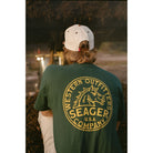 Men's Seager Stang Tee MTSP25STANGGRN - Crazy House Western Wear
