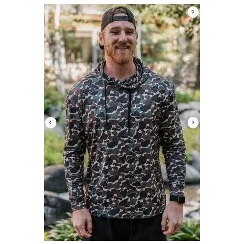 Men's Burlebo Performance Hoodie 0697PH-TC - Crazy House Western Wear