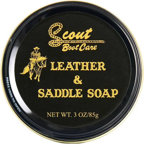 Scout Leather and Saddle Soap