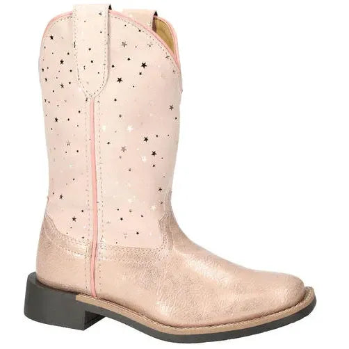 Girl's Youth Smoky Mountain Starlight Pink Boots 3314Y