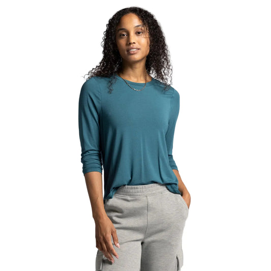 Women's Thread and Supply Stassia Long Sleeve Tee T2986LZMTS-ATBL
