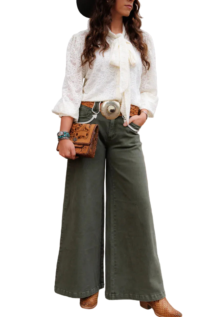 Women's Howdy Hanny Smiley Pocket Pants 