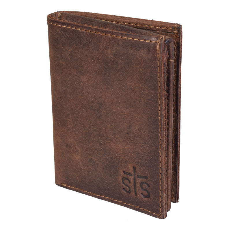 STS Foreman Trifold Wallet - Crazy House Western Wear