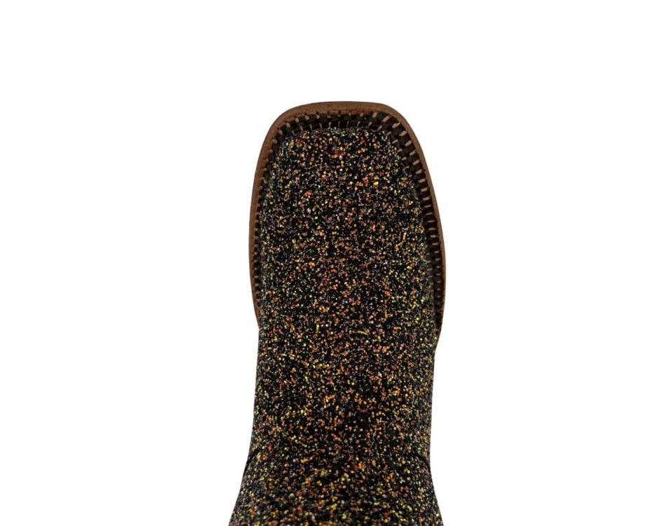 Girl's Tanner Mark Mermaid Brown Glitter Boots TMG205035