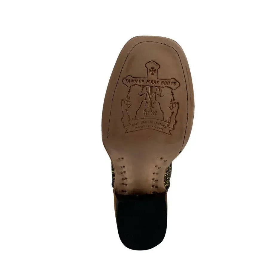 Girl's Tanner Mark Mermaid Brown Glitter Boots TMG205035