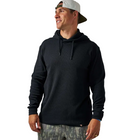 Burlebo Men's Black Thermal Hoodie TH-BLK