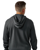 Burlebo Men's Gun Metal Gray Thermal Hoodie TH-GMG