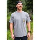 Men's Burlebo Timber Ducks T-Shirt TDKS-SS-DHG - Crazy House Western Wear