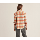 Women's Pendleton Plaid Boyfriend Double Brushed Flannel Shirt TM530-69906 - Crazy House Western Wear