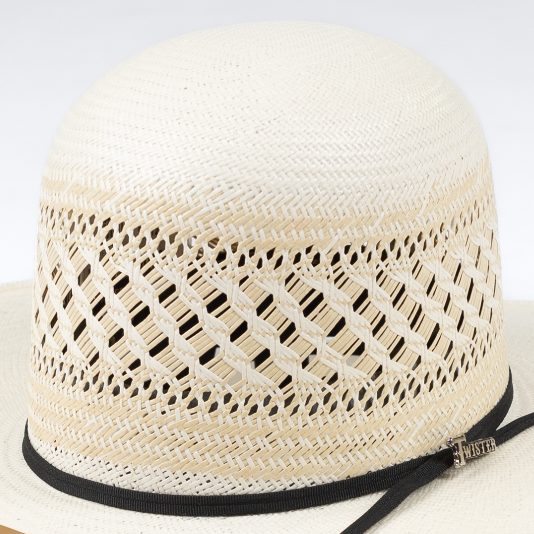 Twister 4.5" Shantung Style Straw Hat T70609OP