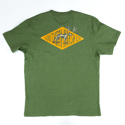 Men's Southern Marsh Pointer Tee Dark Green AP1T-WDG
