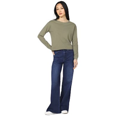 Women's Dear John "Fremont" Green Long Sleeve DKN2149D8VTR