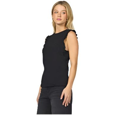 Women's Dear John Black "Bridgette" Tank Top DKN2114H4JBK - Crazy House Western Wear