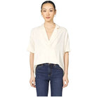 Women's Dear John Whitecap Grey "Belle" Blouse DSH1489T3WHY - Crazy House Western Wear