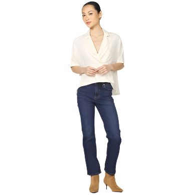 Women's Dear John Whitecap Grey "Belle" Blouse DSH1489T3WHY - Crazy House Western Wear