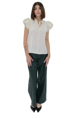 Women's Another Love Off White Nura Blouse VCWV5281OFW