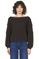 Women's Dear John Chocolate Torte Martella Long Sleeve Top DKN2154W1CTE