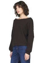 Women's Dear John Chocolate Torte Martella Long Sleeve Top DKN2154W1CTE