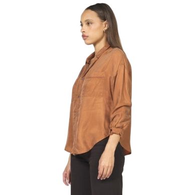 Women's Dear John Pumpkin Spice Adrianna with Ladder Trim Top DSH1423O3PKS