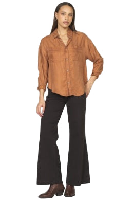 Women's Dear John Pumpkin Spice Adrianna with Ladder Trim Top DSH1423O3PKS