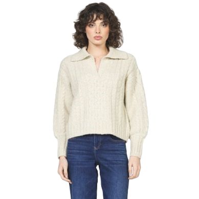Women's Dear John Flax Bastina Sweater DSW3216FLX