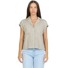 Women's Dear John Abbey Stone Cruz Short Sleeve Shirt DSH1461T2ABB