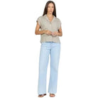 Women's Dear John Abbey Stone Cruz Short Sleeve Shirt DSH1461T2ABB