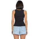 Women's Dear John Black Louise Tank Top DKN2197H4BLK