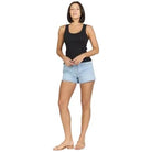 Women's Dear John Black Louise Tank Top DKN2197H4BLK