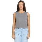 Women's Dear John Charcoal Jett Tank Top DKN2195CHR