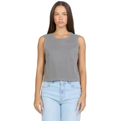 Women's Dear John Charcoal Jett Tank Top DKN2195CHR