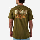 Men's Burlebo Hunter Green Hunting Dogs Short Sleeve Tee SST-HD-HNTG