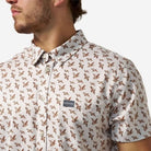 Men's Burlebo Mallards Flying In Performance Button Up PBU-MFI