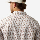 Men's Burlebo Mallards Flying In Performance Button Up PBU-MFI