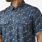 Men's Burlebo Desert Night Performance Western Shirt PWS-DESN