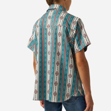 Boy's Burlebo The Abbott Performance Western Shirt Y-PWS-ABBT